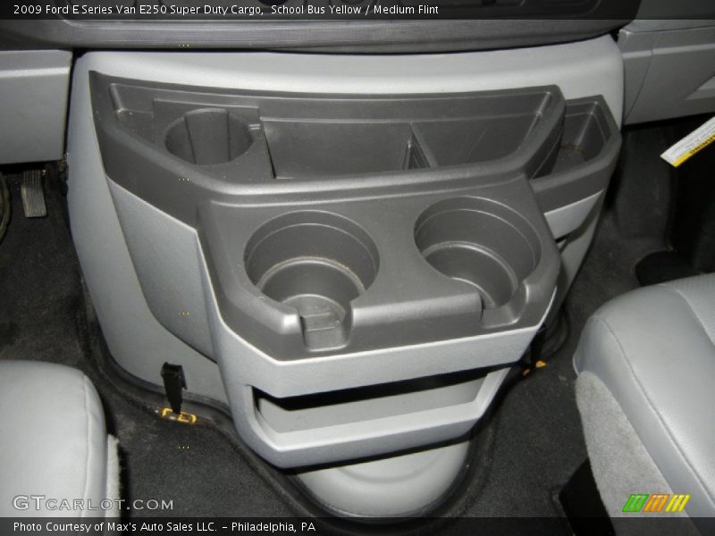 School Bus Yellow / Medium Flint 2009 Ford E Series Van E250 Super Duty Cargo