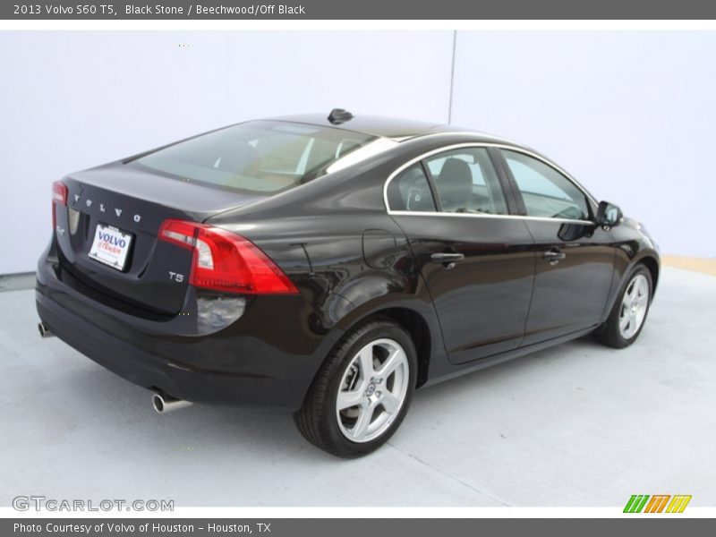 Black Stone / Beechwood/Off Black 2013 Volvo S60 T5