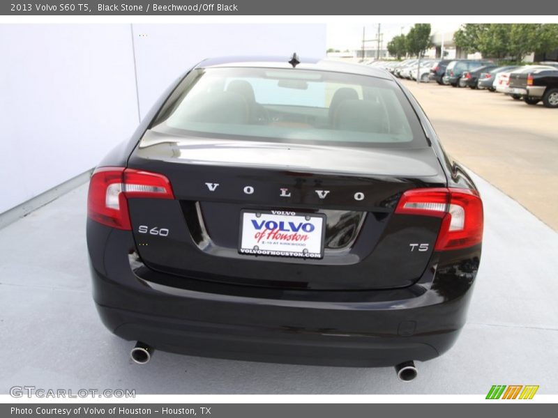 Black Stone / Beechwood/Off Black 2013 Volvo S60 T5