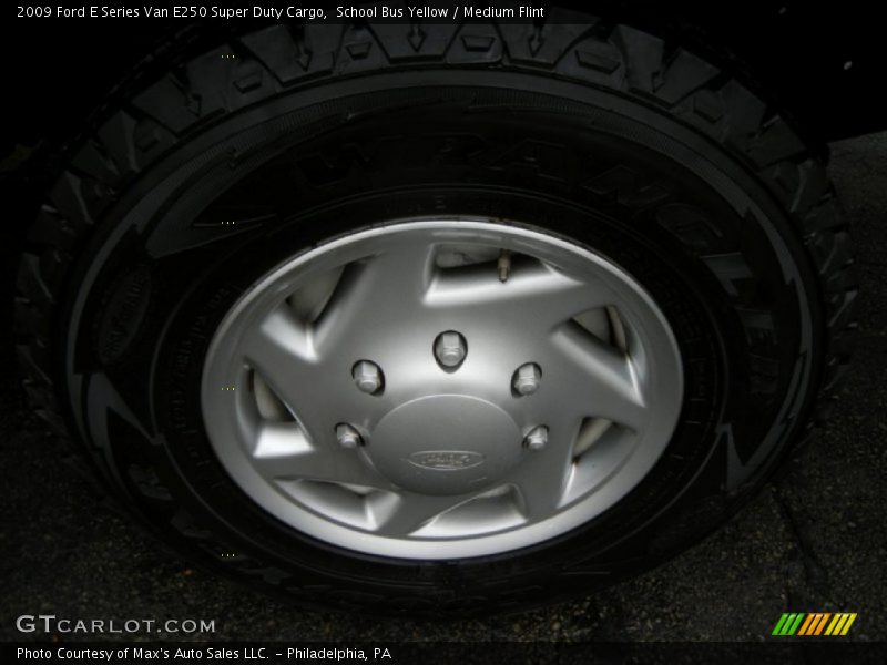 School Bus Yellow / Medium Flint 2009 Ford E Series Van E250 Super Duty Cargo