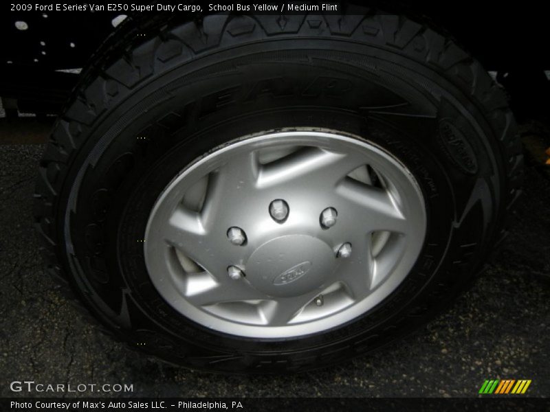 School Bus Yellow / Medium Flint 2009 Ford E Series Van E250 Super Duty Cargo