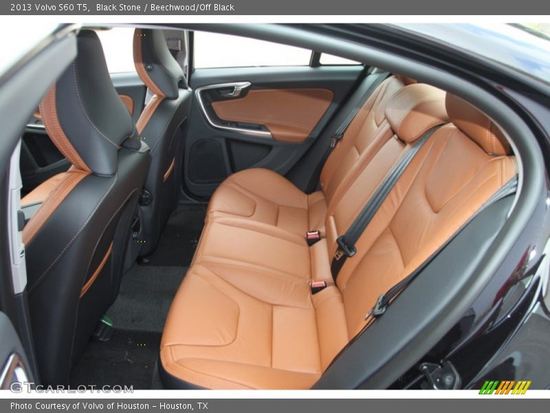 Rear Seat of 2013 S60 T5