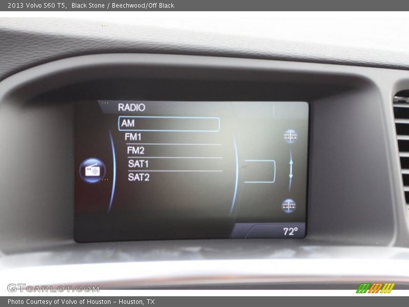 Black Stone / Beechwood/Off Black 2013 Volvo S60 T5