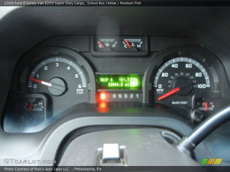  2009 E Series Van E250 Super Duty Cargo E250 Super Duty Cargo Gauges