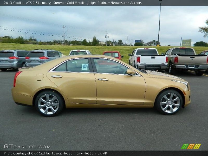  2013 ATS 2.5L Luxury Summer Gold Metallic