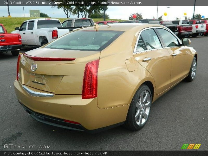  2013 ATS 2.5L Luxury Summer Gold Metallic