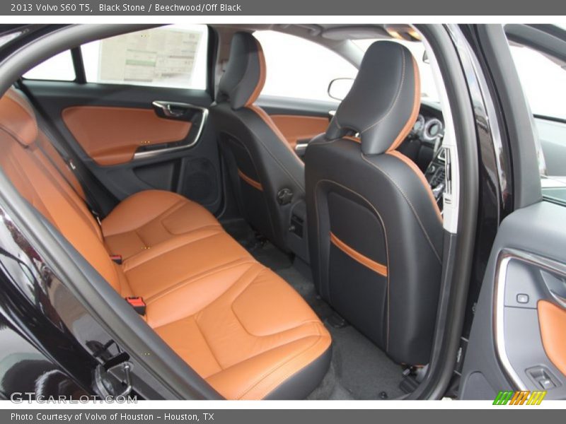 Rear Seat of 2013 S60 T5