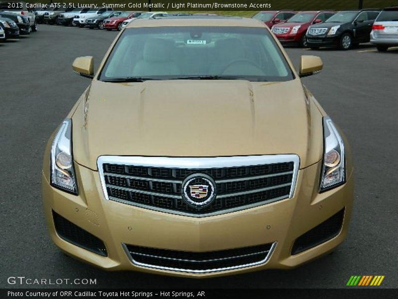  2013 ATS 2.5L Luxury Summer Gold Metallic