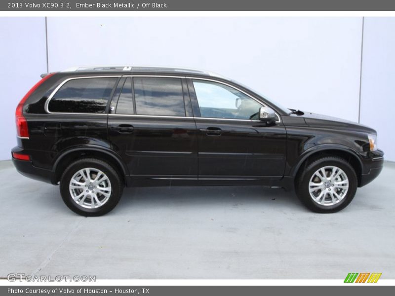 Ember Black Metallic / Off Black 2013 Volvo XC90 3.2
