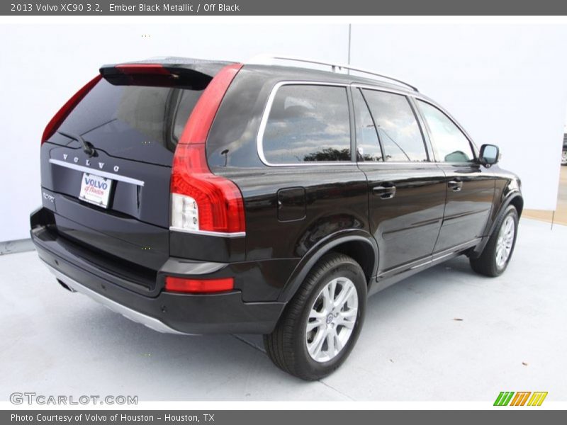 Ember Black Metallic / Off Black 2013 Volvo XC90 3.2