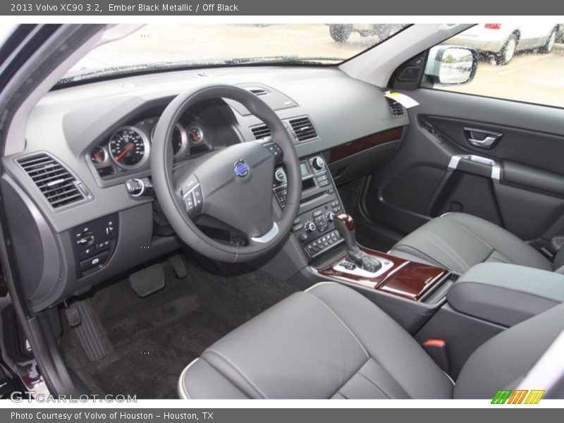Ember Black Metallic / Off Black 2013 Volvo XC90 3.2