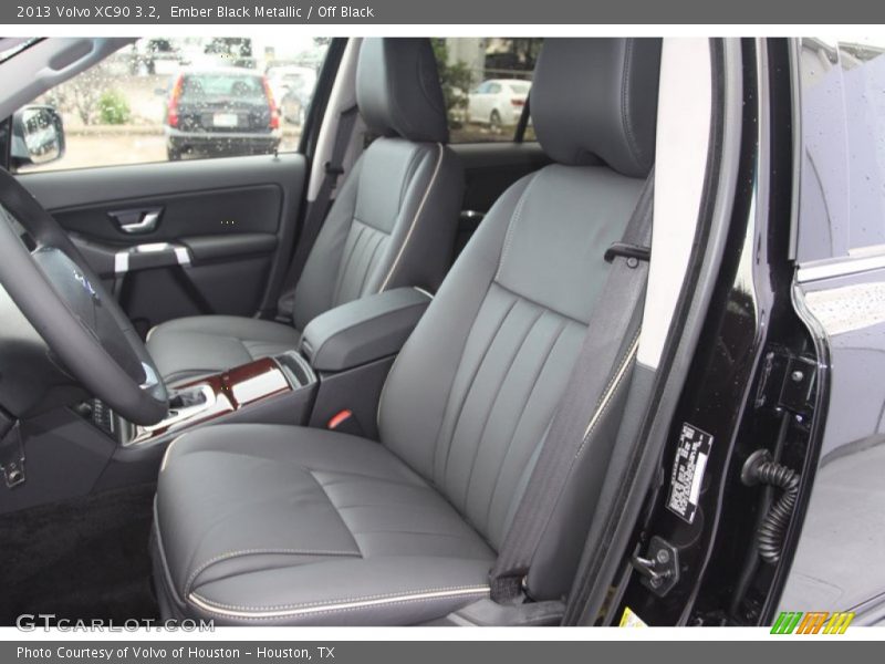 Ember Black Metallic / Off Black 2013 Volvo XC90 3.2
