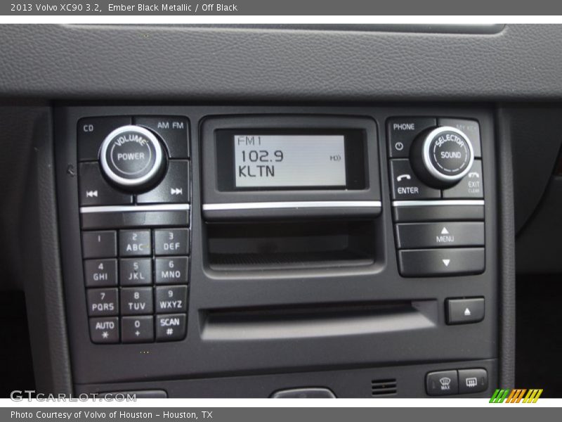 Ember Black Metallic / Off Black 2013 Volvo XC90 3.2