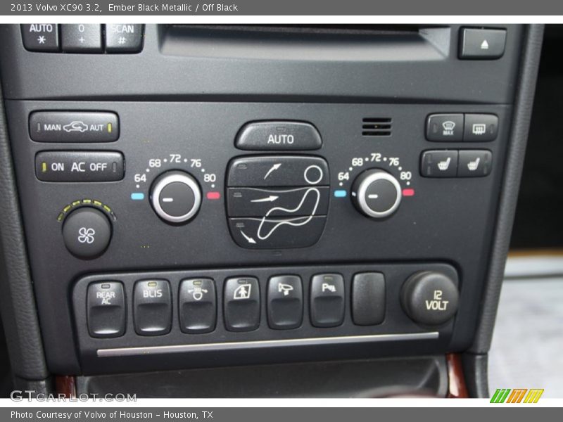 Ember Black Metallic / Off Black 2013 Volvo XC90 3.2