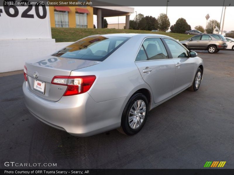 Classic Silver Metallic / Ash 2012 Toyota Camry SE