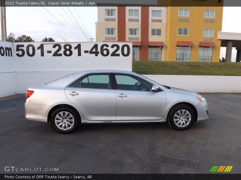 Classic Silver Metallic / Ash 2012 Toyota Camry SE