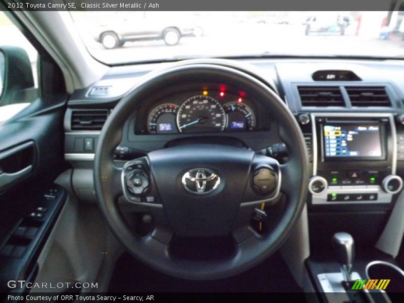 Classic Silver Metallic / Ash 2012 Toyota Camry SE