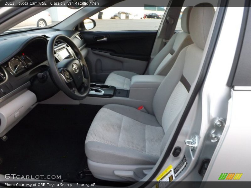 Classic Silver Metallic / Ash 2012 Toyota Camry SE