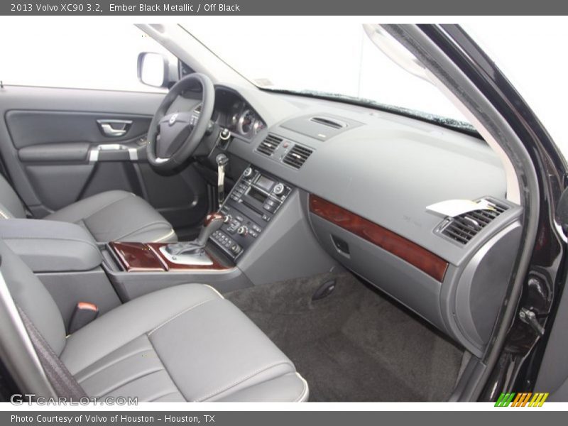 Ember Black Metallic / Off Black 2013 Volvo XC90 3.2