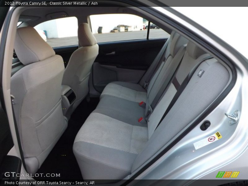 Classic Silver Metallic / Ash 2012 Toyota Camry SE