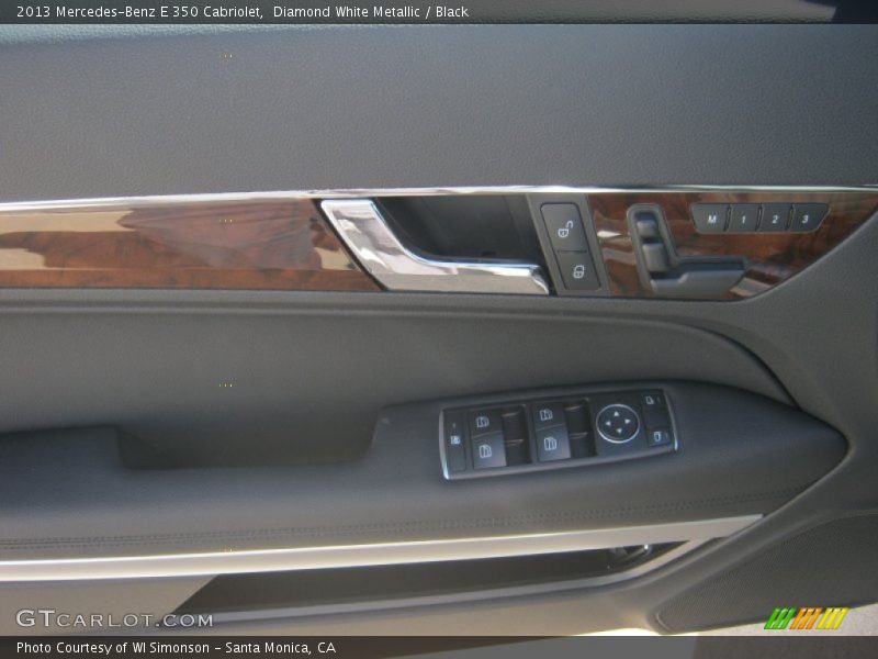 Diamond White Metallic / Black 2013 Mercedes-Benz E 350 Cabriolet