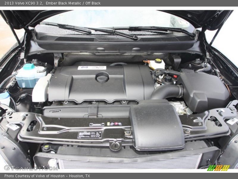 Ember Black Metallic / Off Black 2013 Volvo XC90 3.2