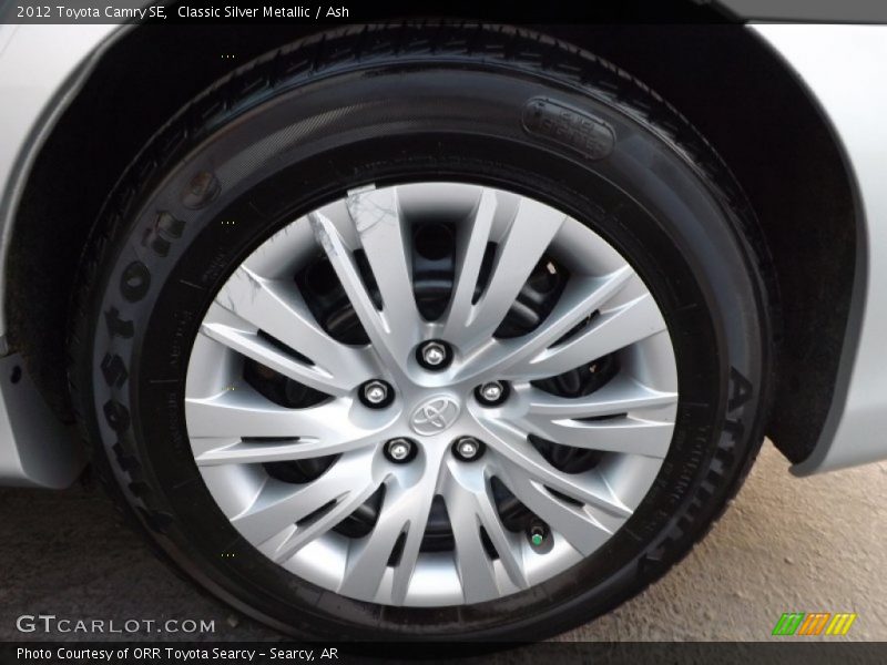 Classic Silver Metallic / Ash 2012 Toyota Camry SE