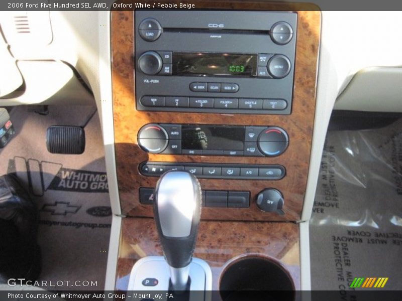 Oxford White / Pebble Beige 2006 Ford Five Hundred SEL AWD