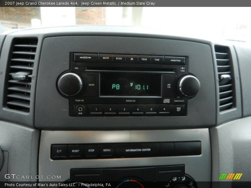 Jeep Green Metallic / Medium Slate Gray 2007 Jeep Grand Cherokee Laredo 4x4