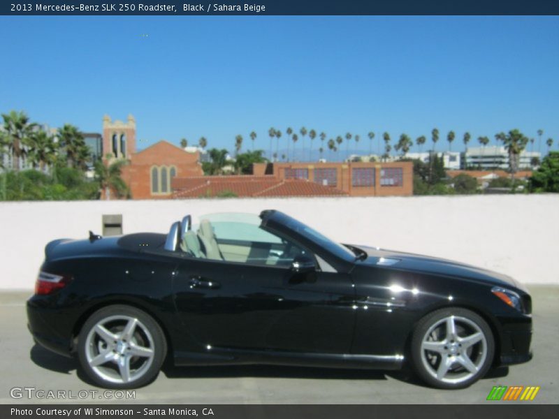 Black / Sahara Beige 2013 Mercedes-Benz SLK 250 Roadster