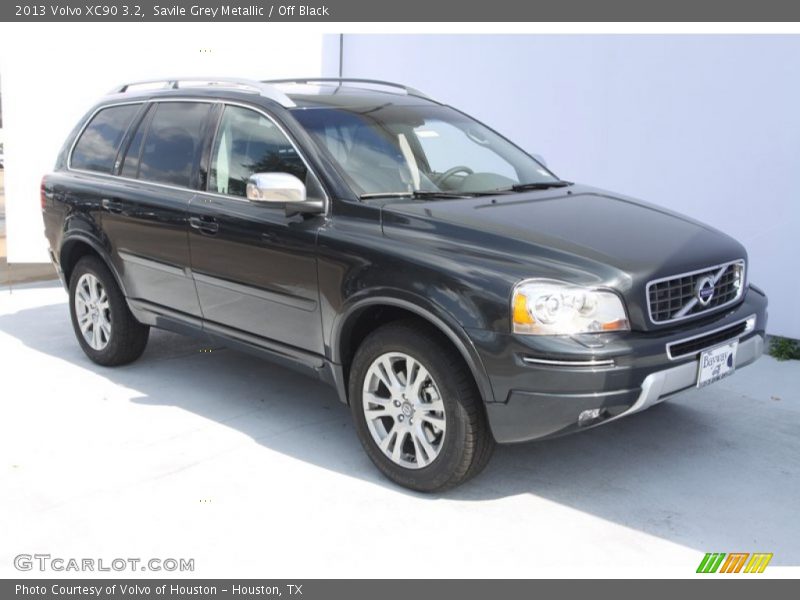 Savile Grey Metallic / Off Black 2013 Volvo XC90 3.2