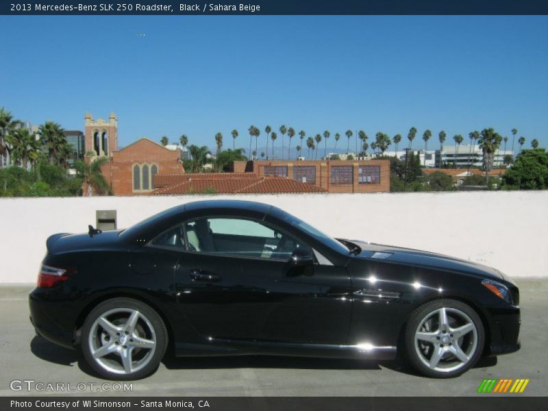 Black / Sahara Beige 2013 Mercedes-Benz SLK 250 Roadster