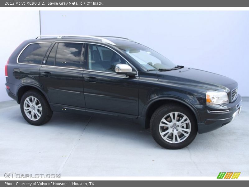 Savile Grey Metallic / Off Black 2013 Volvo XC90 3.2