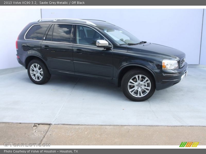 Savile Grey Metallic / Off Black 2013 Volvo XC90 3.2