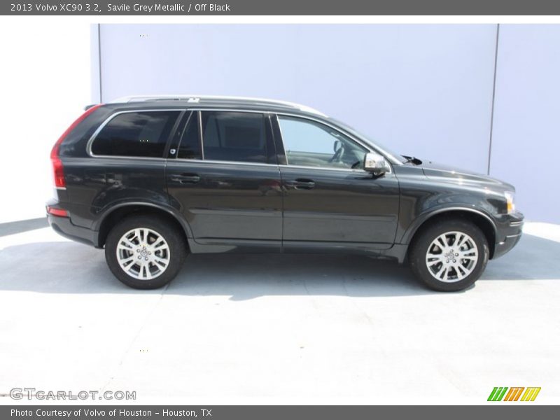 Savile Grey Metallic / Off Black 2013 Volvo XC90 3.2