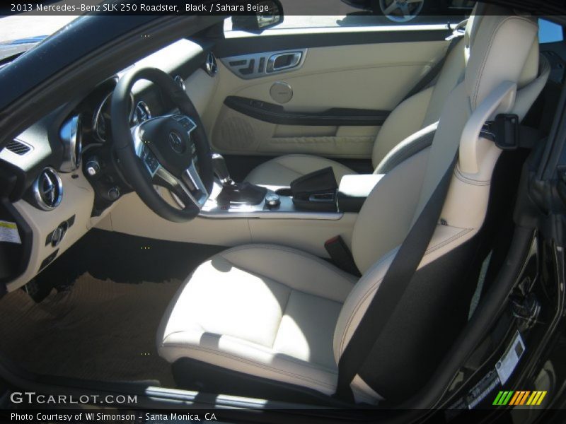 Black / Sahara Beige 2013 Mercedes-Benz SLK 250 Roadster
