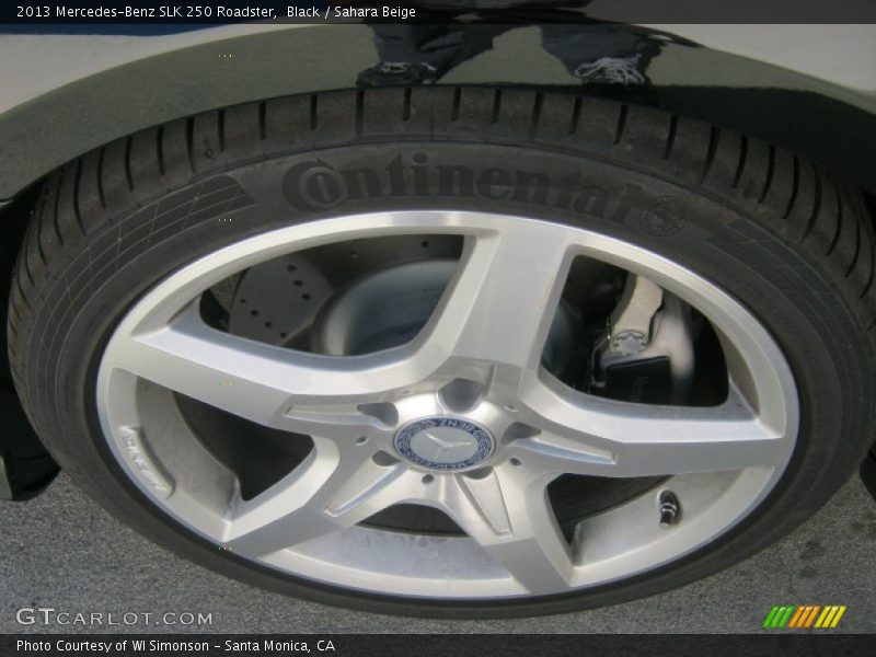 Black / Sahara Beige 2013 Mercedes-Benz SLK 250 Roadster