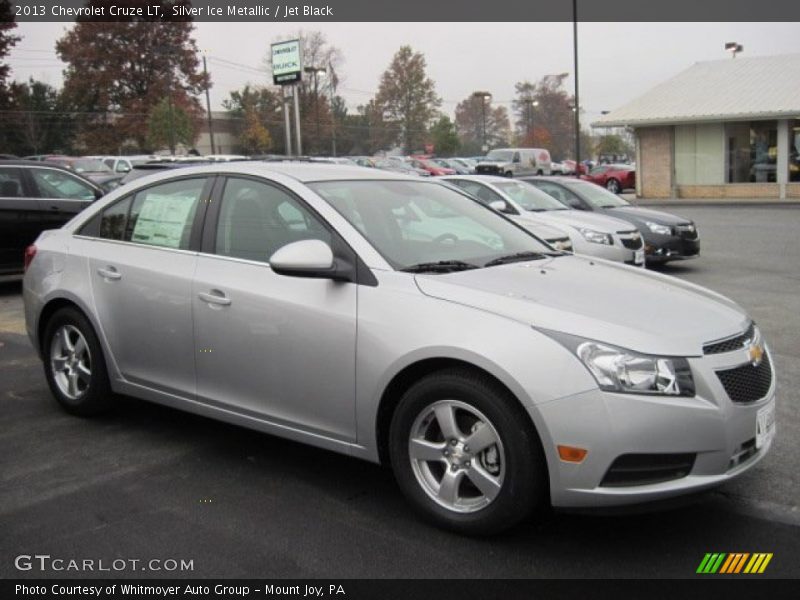 Silver Ice Metallic / Jet Black 2013 Chevrolet Cruze LT