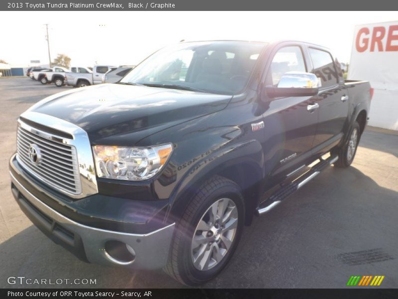 Black / Graphite 2013 Toyota Tundra Platinum CrewMax