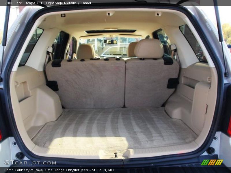 Light Sage Metallic / Camel 2008 Ford Escape XLT