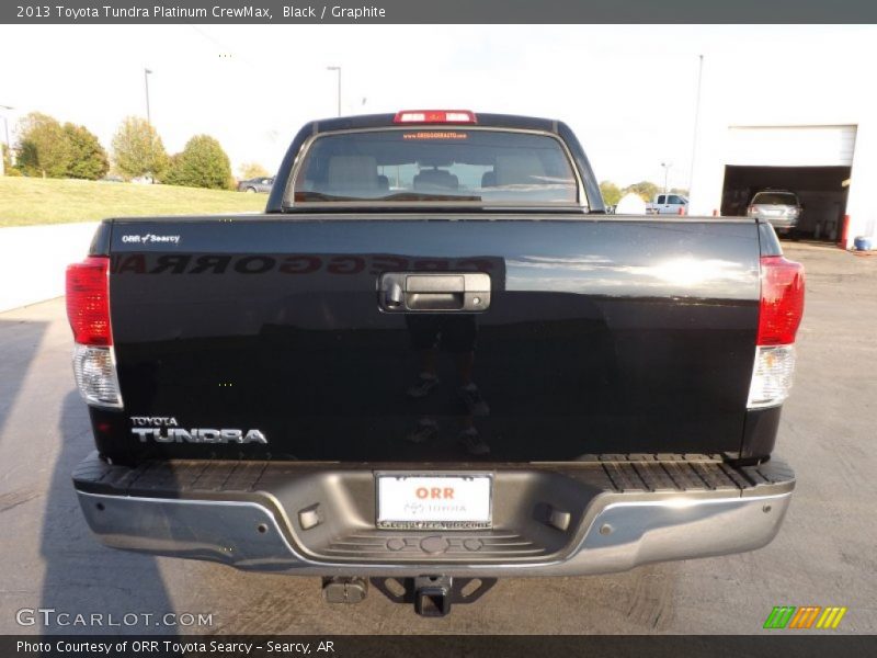 Black / Graphite 2013 Toyota Tundra Platinum CrewMax