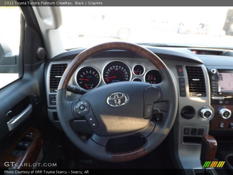 Black / Graphite 2013 Toyota Tundra Platinum CrewMax