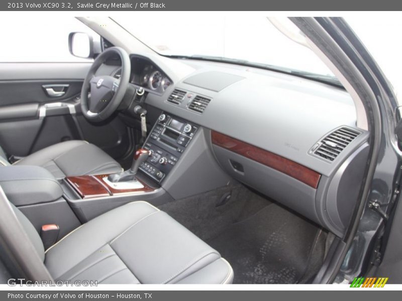 Savile Grey Metallic / Off Black 2013 Volvo XC90 3.2