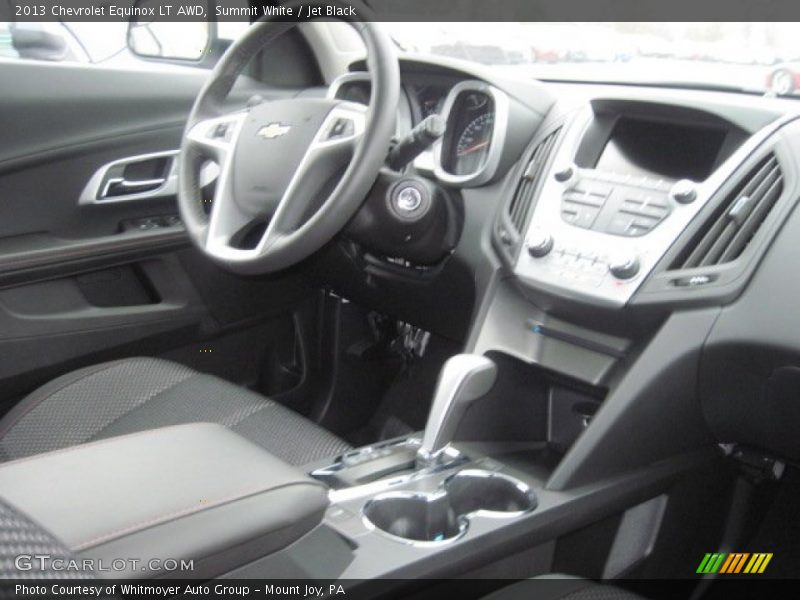 Summit White / Jet Black 2013 Chevrolet Equinox LT AWD