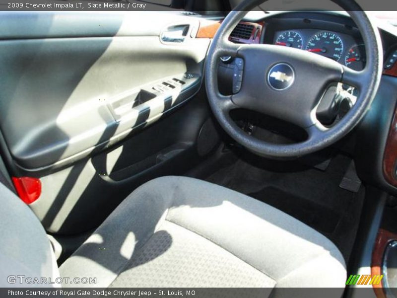 Slate Metallic / Gray 2009 Chevrolet Impala LT