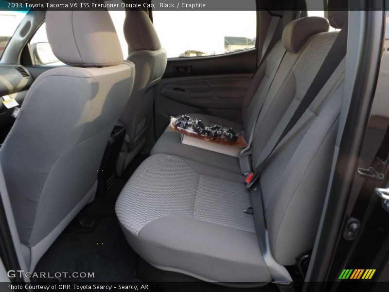 Rear Seat of 2013 Tacoma V6 TSS Prerunner Double Cab