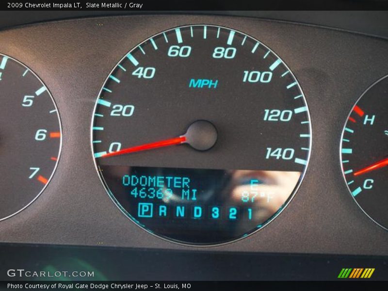 Slate Metallic / Gray 2009 Chevrolet Impala LT