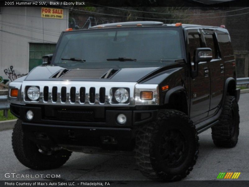 Black / Ebony Black 2005 Hummer H2 SUV