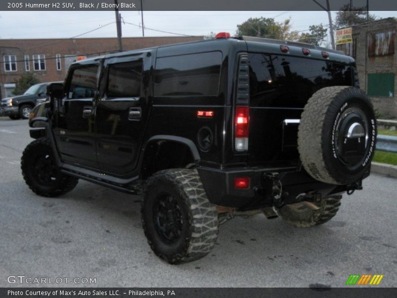 Black / Ebony Black 2005 Hummer H2 SUV