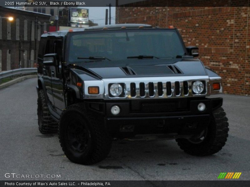 Black / Ebony Black 2005 Hummer H2 SUV